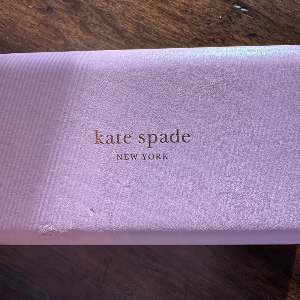 Kate Spade Pink Glasses Case